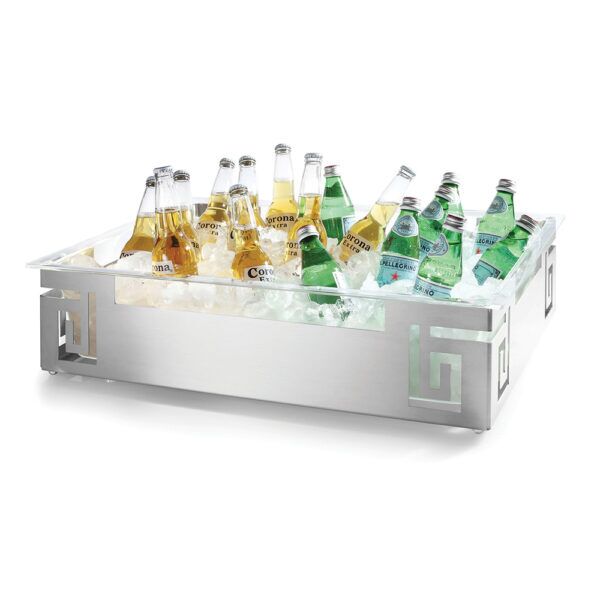 Rosseto® Large Spiral Style Rectangular Stainless Steel Ice